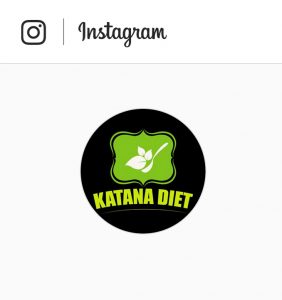 Katana Diet Instagram Button